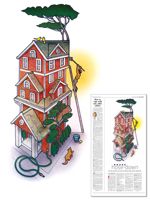 cleanhouse illustration